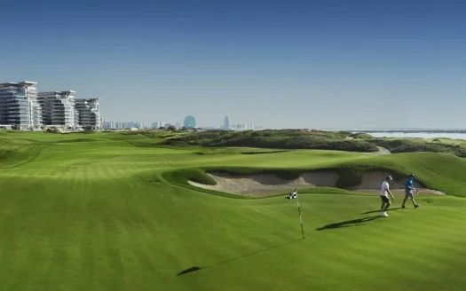 Mayan: Golf-front, Sea View 1-4 Bedroom Apartments, 3 Bedroom Beach houses for Sale in Yas Island